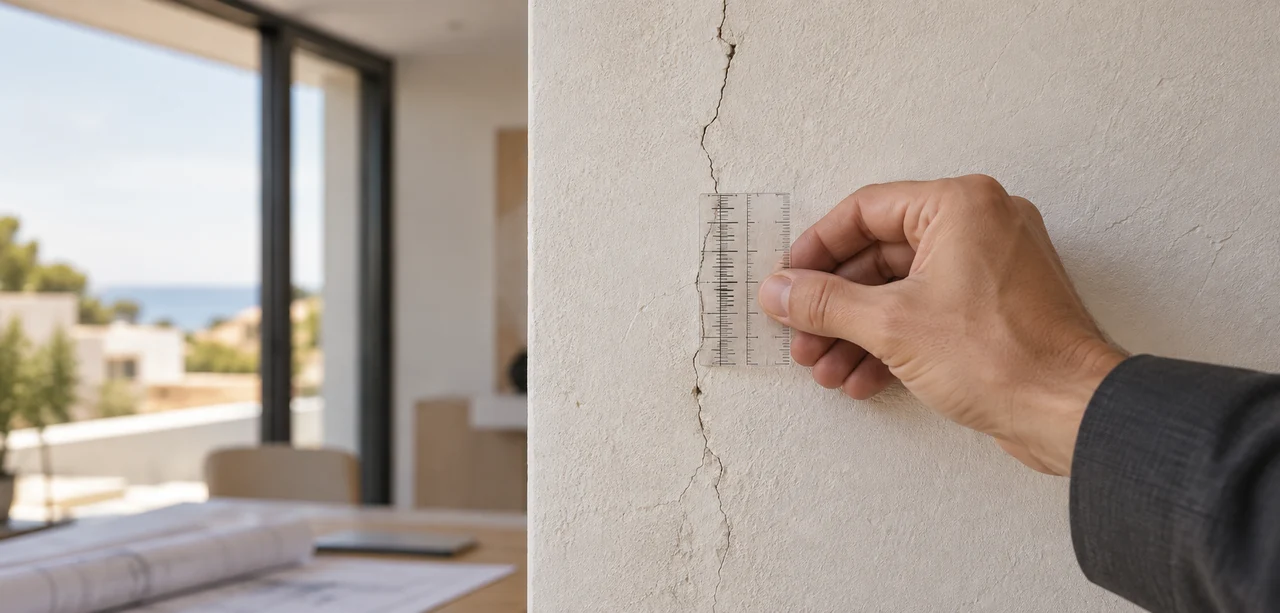 Inspección técnica de daños en una vivienda